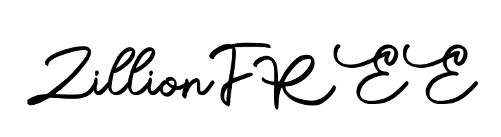 ZillionFREE  Frei Schriftart Herunterladen