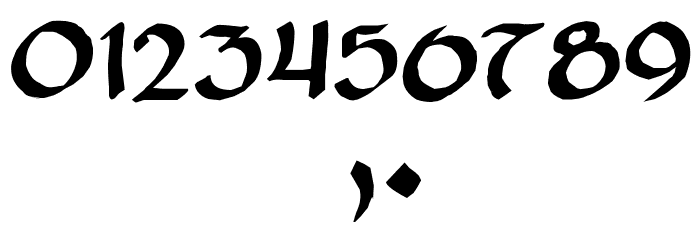 Zilluncial Font OTHER CHARS