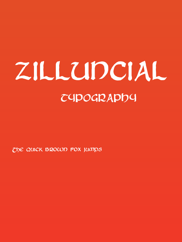 Zilluncial Poster