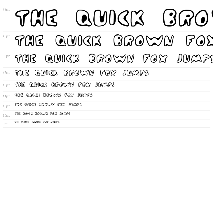 Zinc Boomerang Waterfall