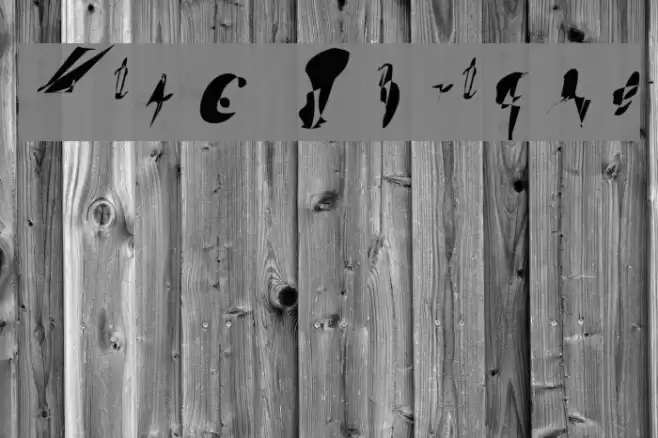 Zinc Oblique Font examples