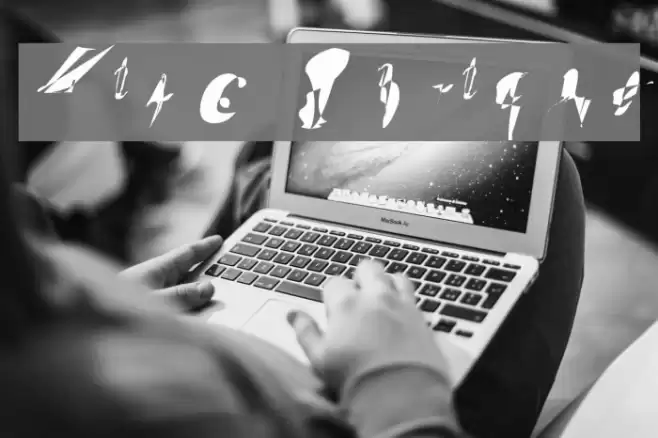 Zinc Oblique Font examples