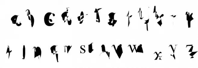 Zinc फ़ॉन्ट लोअरकेस