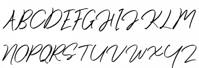 Zincand Free Normal Font OTHER CHARS
