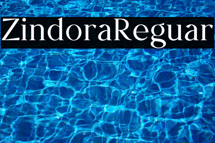 Zindora Regular Example 3