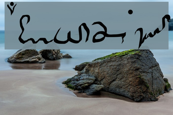 Zindzar Font examples