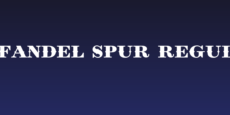 Zinfandel Spur Regular Social Header