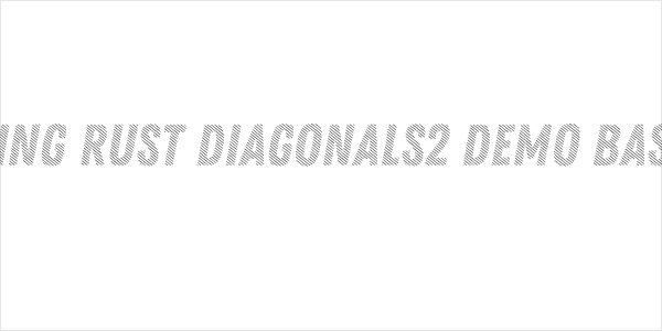 Zing Rust Diagonals2 Demo Base Logo