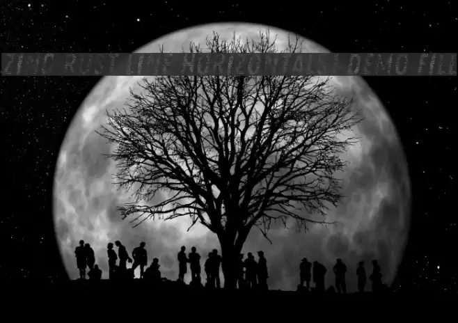 Zing Rust Line Horizontals1 Demo Fill Font examples