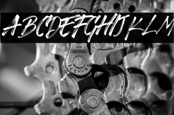 Zingakon Font examples