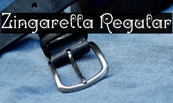 Zingarella Regular Example 2