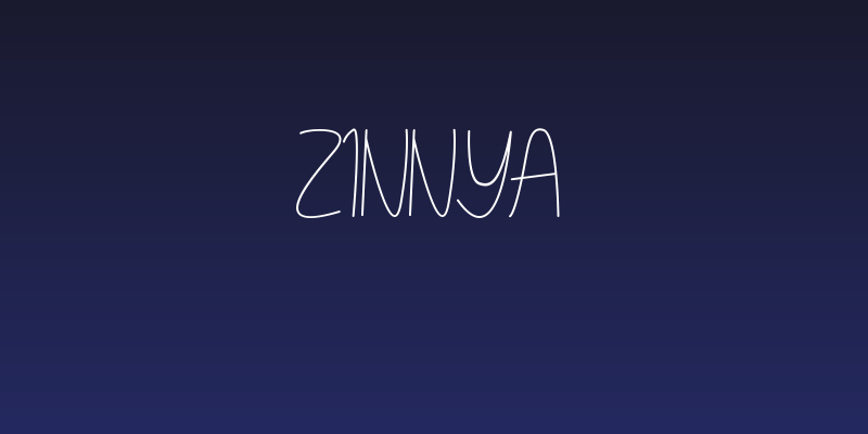 Zinnya Social Header