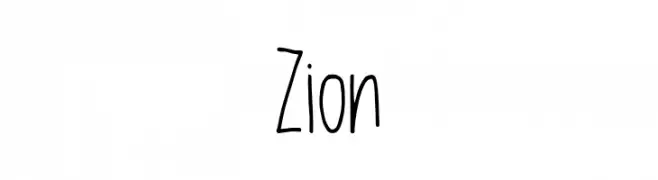Zion  Free Fonts Download