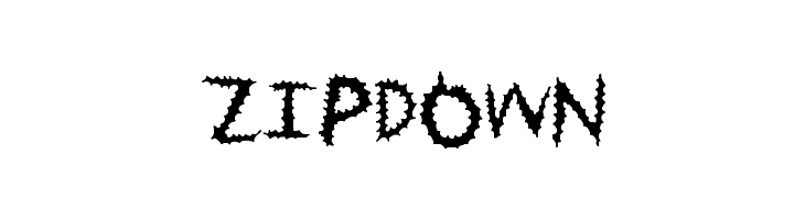 ZipDown  フリーフォントのダウンロード