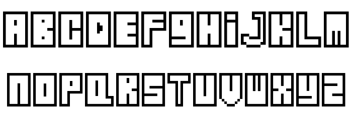 Zipper Regular Font LOWERCASE