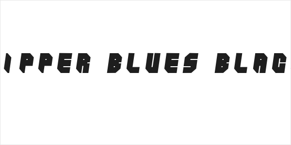 Zipper blues Black Logo