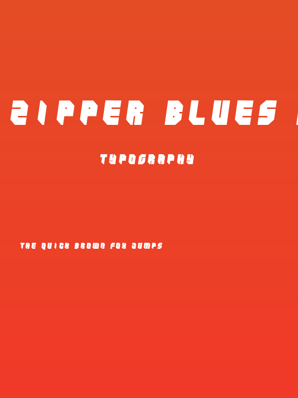 Zipper blues Black Poster