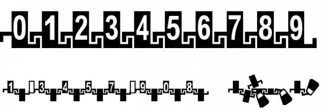 Zipper1 Cyr Font OTHER CHARS