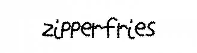 ZipperFries  免费字体下载