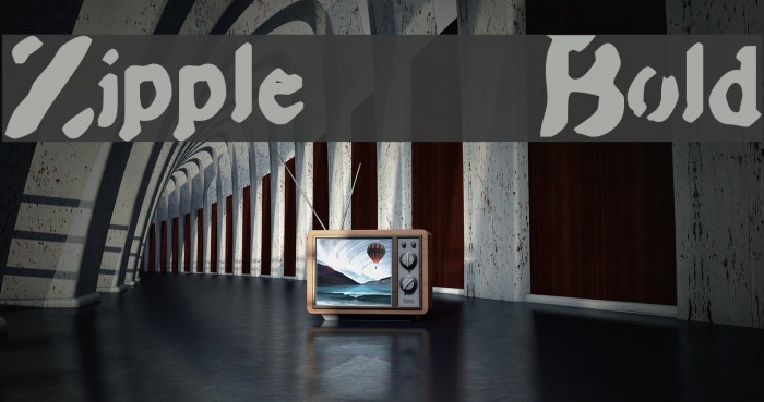 Zipple Bold Font examples