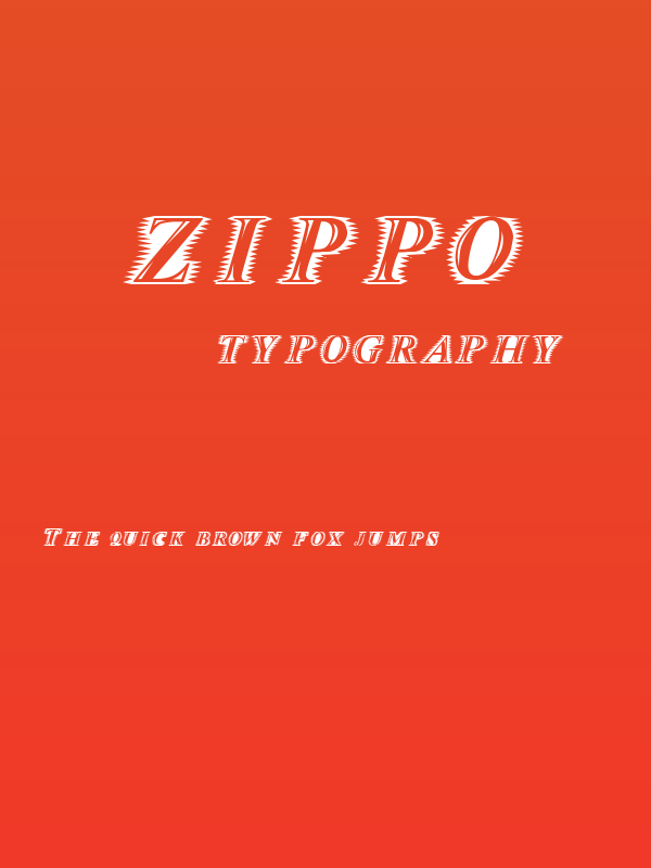 Zippo Poster