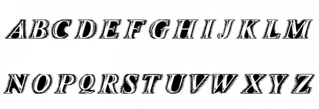 Zippo Schriftart Kleinbuchstaben