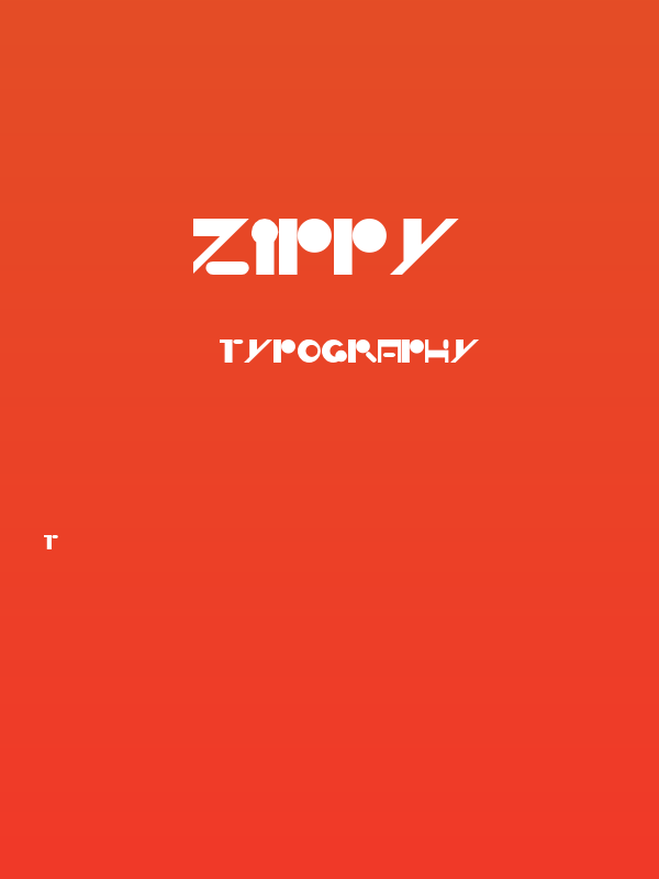 Zippy Poster