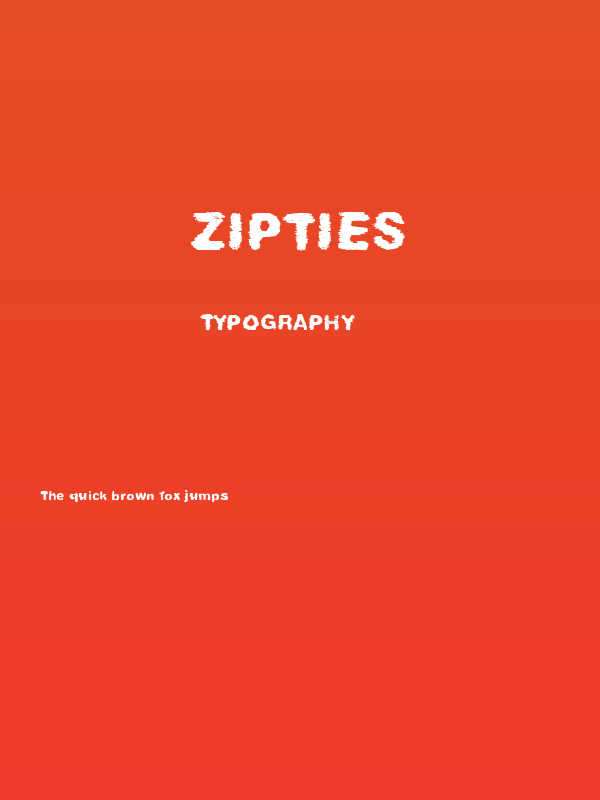 Zipties Poster