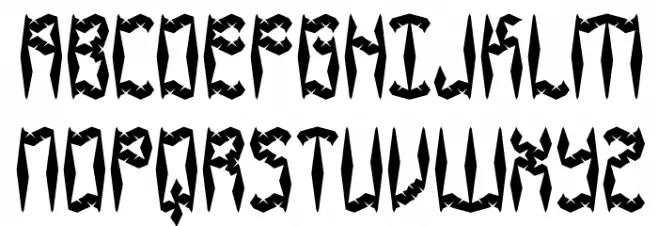 Zirconia BRK Schriftart Groß