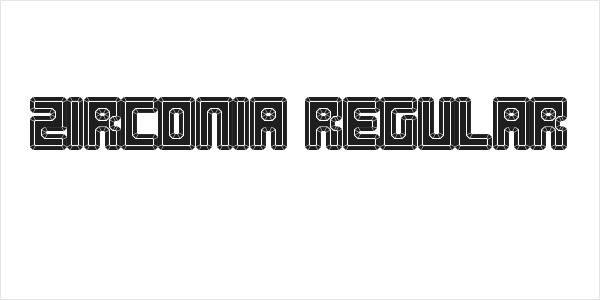 Zirconia Regular Logo