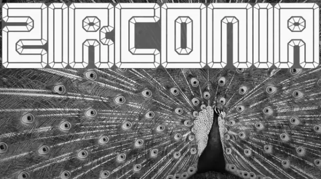 Zirconia Font examples
