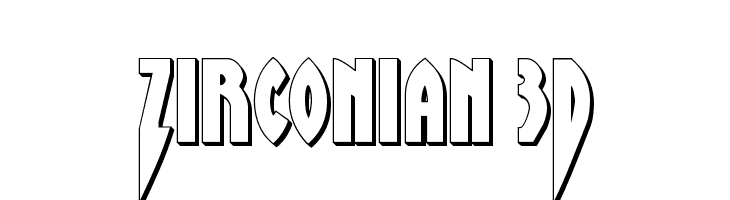 Zirconian 3D  لخطوط تنزيل