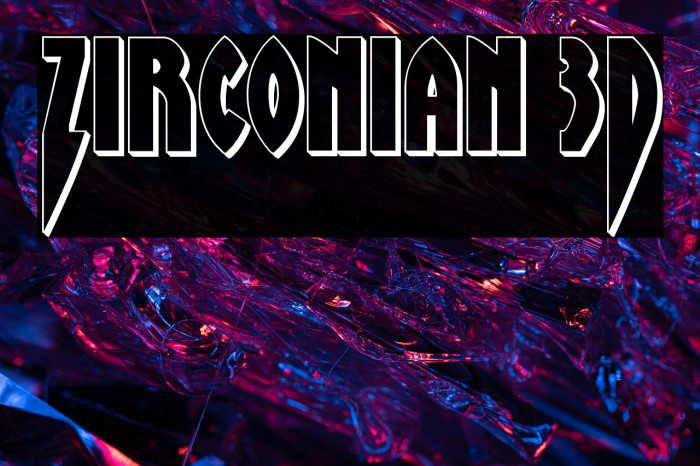 Zirconian 3D Example 3