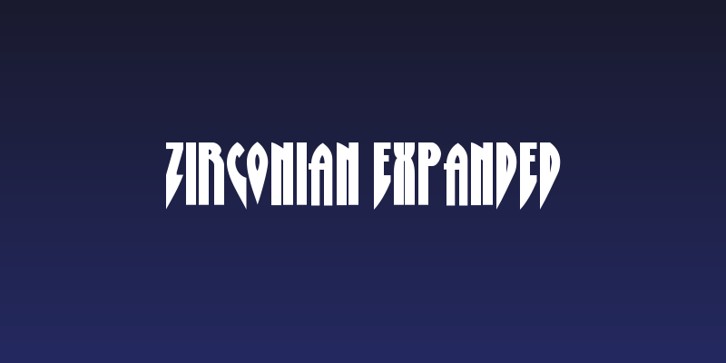 Zirconian Expanded Social Header
