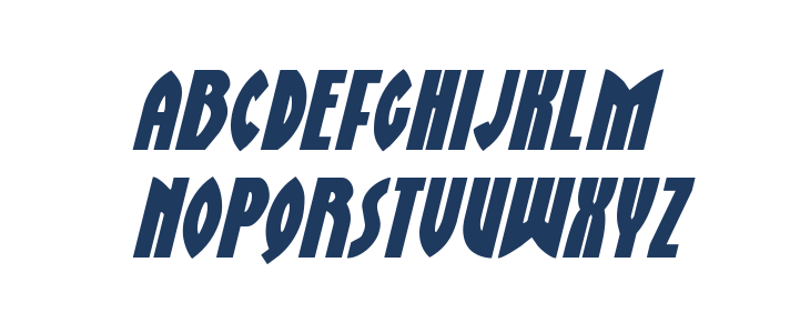 Zirconian Italic Lowercase