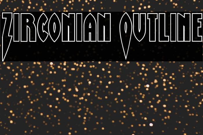 Zirconian Outline Example 3