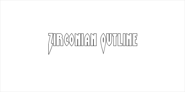 Zirconian Outline Logo