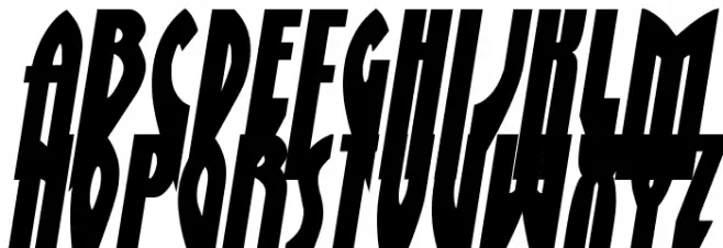 Zirconian Semi-Italic Fuentes MAYÚSCULAS