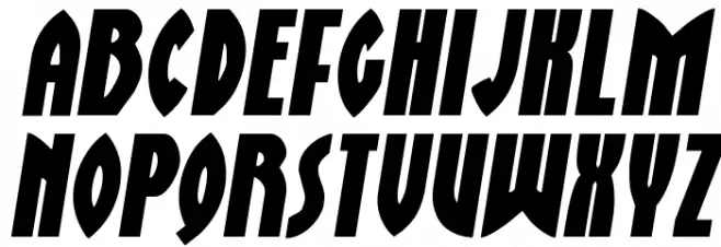 Zirconian Semi-Italic Schriftart Kleinbuchstaben