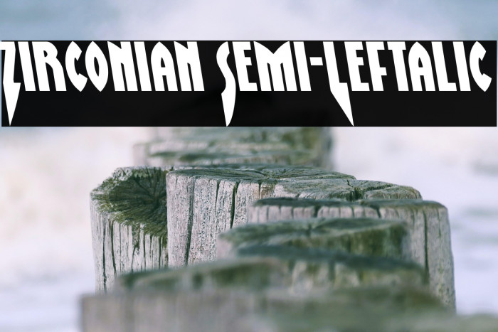 Zirconian Semi-Leftalic Example 1