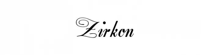 Zirkon  font caratteri gratis