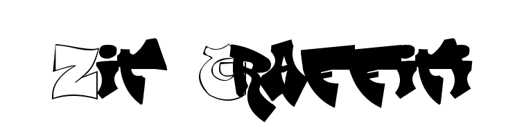 Zit Graffiti フォント