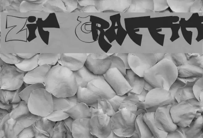 Zit Graffiti フォント examples