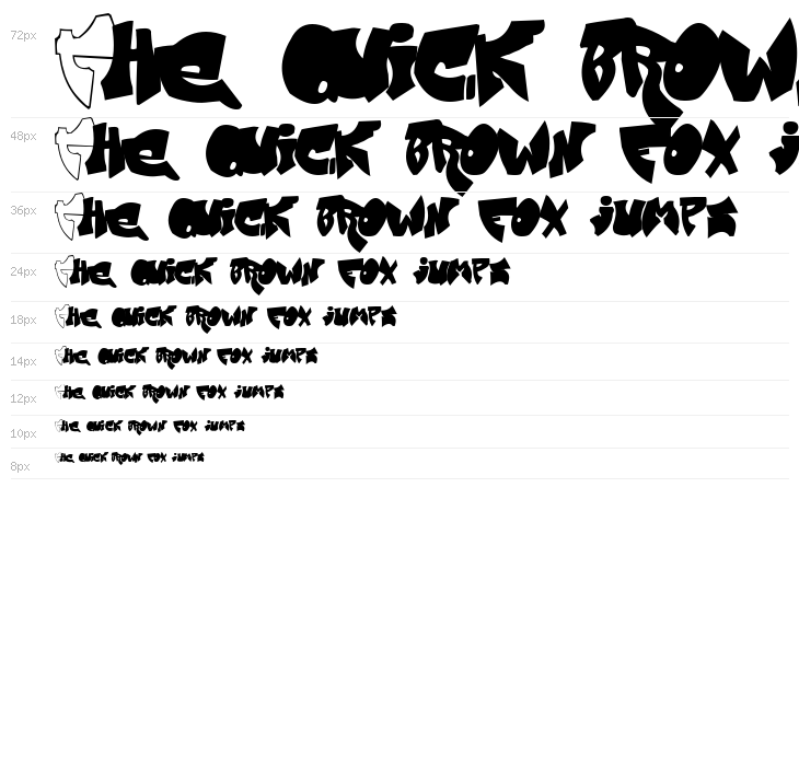 Zit Graffiti Waterfall