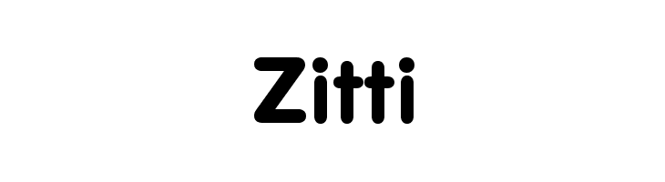 Zitti Font