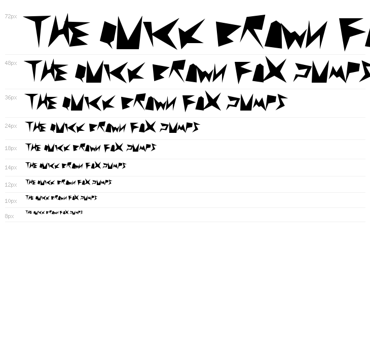 zig zag zeg Waterfall