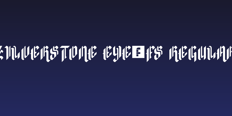 zilverstone eYe/FS Regular Social Header