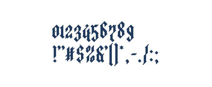 zinople eYe/FS Regular Other Characters