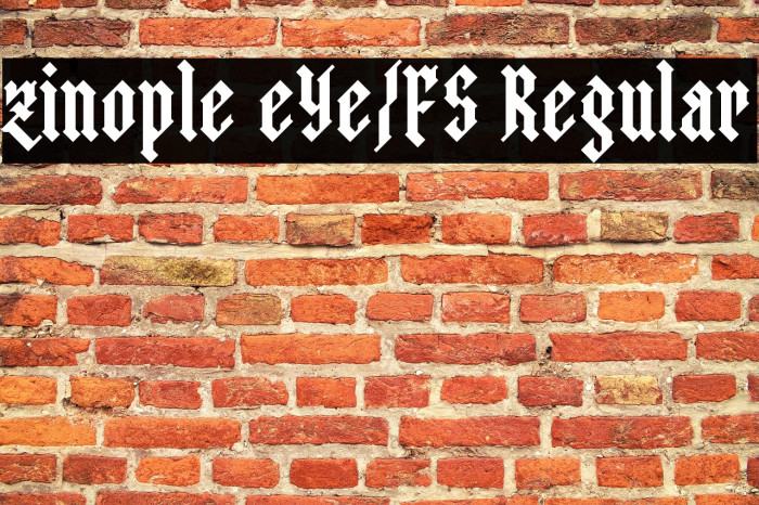 zinople eYe/FS Regular Example 3