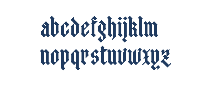 zinople eYe/FS Regular Lowercase